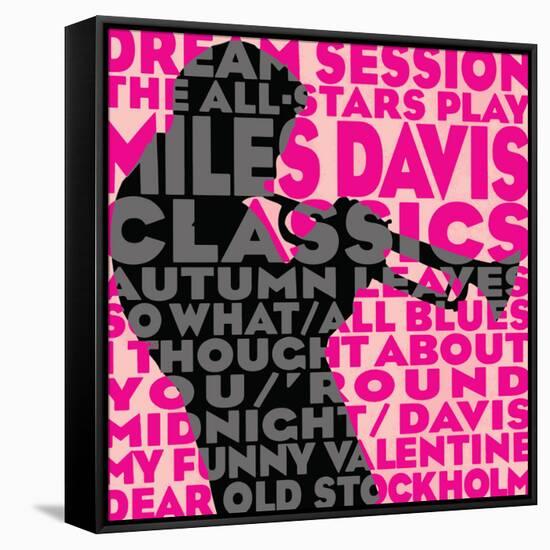 Dream Session: The All-Stars Play Miles Davis Classics (Pink Color Variation)-null-Framed Stretched Canvas