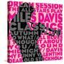 Dream Session: The All-Stars Play Miles Davis Classics (Pink Color Variation)-null-Stretched Canvas