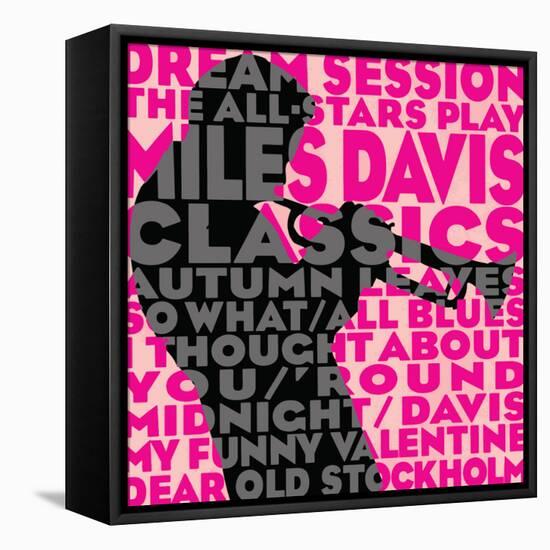 Dream Session: The All-Stars Play Miles Davis Classics (Pink Color Variation)-null-Framed Stretched Canvas