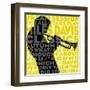 Dream Session: The All-Stars Play Miles Davis Classics (Yellow Color Variation)-null-Framed Art Print