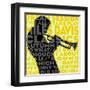 Dream Session: The All-Stars Play Miles Davis Classics (Yellow Color Variation)-null-Framed Art Print