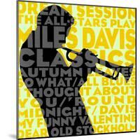 Dream Session: The All-Stars Play Miles Davis Classics (Yellow Color Variation)-null-Mounted Art Print