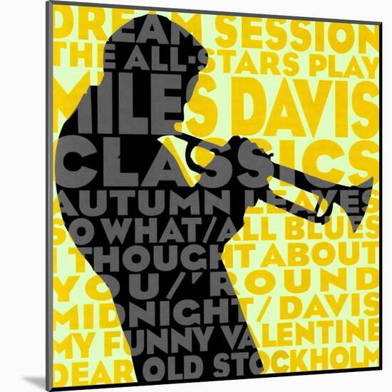 Dream Session: The All-Stars Play Miles Davis Classics (Yellow Color Variation)-null-Mounted Art Print