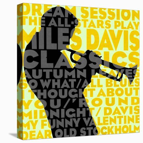 Dream Session: The All-Stars Play Miles Davis Classics (Yellow Color Variation)-null-Stretched Canvas