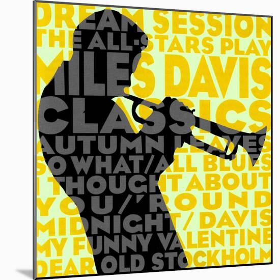 Dream Session: The All-Stars Play Miles Davis Classics (Yellow Color Variation)-null-Mounted Art Print