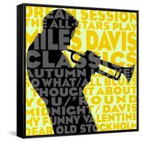 Dream Session: The All-Stars Play Miles Davis Classics (Yellow Color Variation)-null-Framed Stretched Canvas