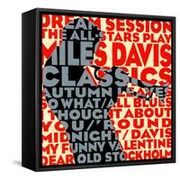 Dream Session : The All-Stars Play Miles Davis Classics-null-Framed Stretched Canvas