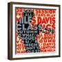 Dream Session : The All-Stars Play Miles Davis Classics-null-Framed Art Print