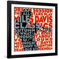 Dream Session : The All-Stars Play Miles Davis Classics-null-Framed Art Print