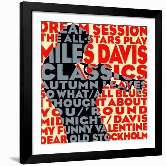 Dream Session : The All-Stars Play Miles Davis Classics-null-Framed Art Print