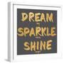 Dream, Sparkle, Shine-SD Graphics Studio-Framed Premium Giclee Print