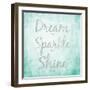 Dream, Sparkle, Shine-SD Graphics Studio-Framed Premium Giclee Print