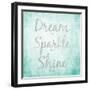 Dream, Sparkle, Shine-SD Graphics Studio-Framed Premium Giclee Print