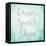 Dream, Sparkle, Shine-SD Graphics Studio-Framed Stretched Canvas