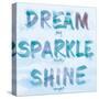 Dream, Sparkle, Shine-SD Graphics Studio-Stretched Canvas