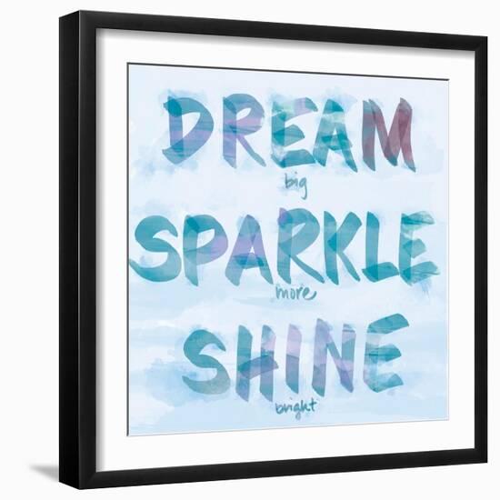 Dream, Sparkle, Shine-SD Graphics Studio-Framed Premium Giclee Print