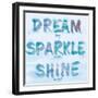 Dream, Sparkle, Shine-SD Graphics Studio-Framed Premium Giclee Print