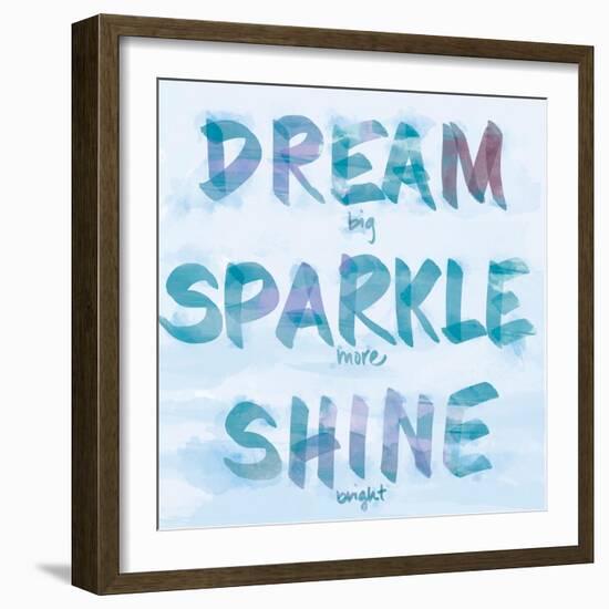 Dream, Sparkle, Shine-SD Graphics Studio-Framed Art Print