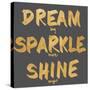 Dream, Sparkle, Shine-SD Graphics Studio-Stretched Canvas