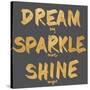 Dream, Sparkle, Shine-SD Graphics Studio-Stretched Canvas