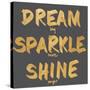 Dream, Sparkle, Shine-SD Graphics Studio-Stretched Canvas