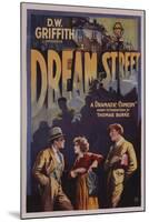 Dream Street Movie Poster-null-Mounted Giclee Print