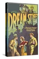 Dream Street-D.W. Griffith-Stretched Canvas