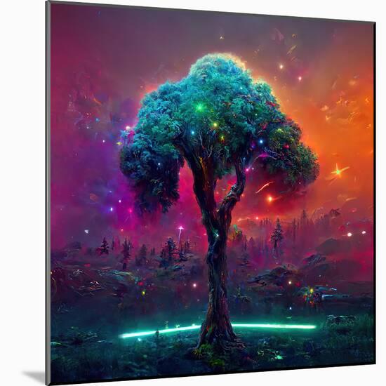 Dream Tree-null-Mounted Art Print