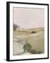 Dream Valley II Neutral Crop II-Julia Purinton-Framed Art Print