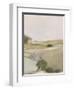 Dream Valley II Neutral Crop II-Julia Purinton-Framed Art Print