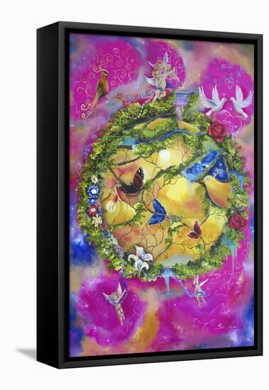 Dream Visions-Sue Clyne-Framed Stretched Canvas