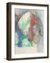 Dream (W/C & Gouache on Paper)-Odilon Redon-Framed Giclee Print