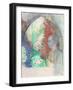 Dream (W/C & Gouache on Paper)-Odilon Redon-Framed Giclee Print