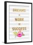 Dream + Work-Bella Dos Santos-Framed Art Print