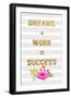 Dream + Work-Bella Dos Santos-Framed Art Print