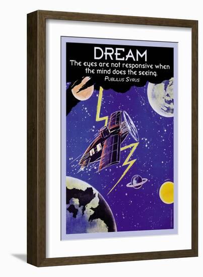 Dream-null-Framed Art Print