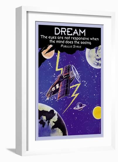 Dream-null-Framed Art Print