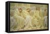 Dreamers, 1882 (Oil on Canvas)-Albert Joseph Moore-Framed Stretched Canvas