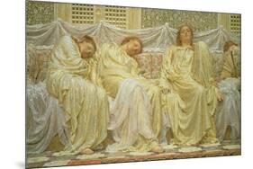 Dreamers, 1882 (Oil on Canvas)-Albert Joseph Moore-Mounted Giclee Print