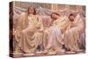 Dreamers-Albert Moore-Stretched Canvas