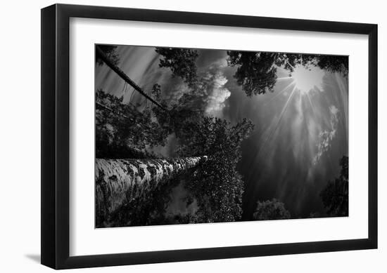 Dreaming Before The Thunder-Mikael Jigmo-Framed Giclee Print