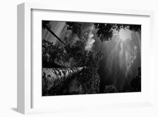 Dreaming Before the Thunder-null-Framed Art Print