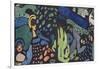 Dreaming Children-Wassily Kandinsky-Framed Giclee Print