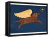 Dreaming Chocolate-Stephen Huneck-Framed Stretched Canvas