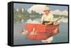 Dreaming Fisherman-null-Framed Stretched Canvas
