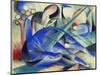 Dreaming Horse (Träumendes Pferd). 1913-Franz Marc-Mounted Giclee Print