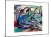 Dreaming horse-Franz Marc-Mounted Giclee Print