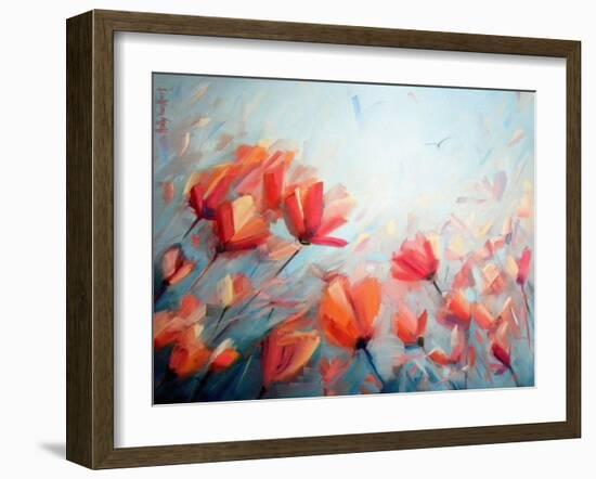 Dreaming in Full Color-Holly Van Hart-Framed Art Print