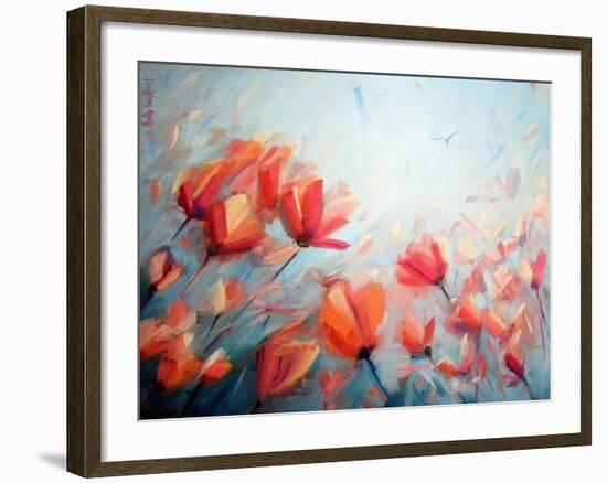 Dreaming in Full Color-Holly Van Hart-Framed Art Print