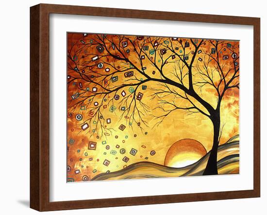 Dreaming in Gold-Megan Aroon Duncanson-Framed Art Print